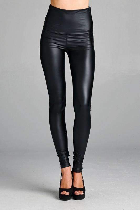 "The Night Walker" Faux Leather Leggings