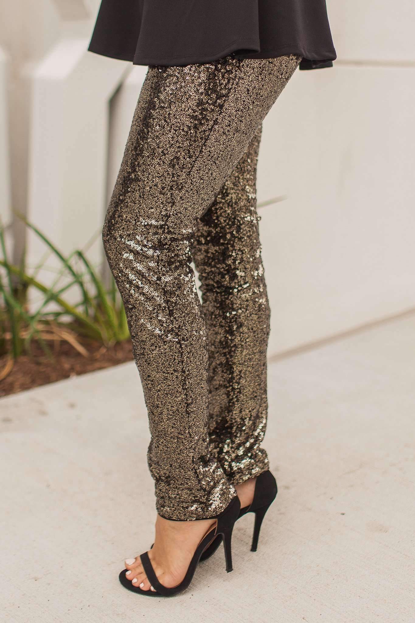 "Join The Party" Sequins Leggings