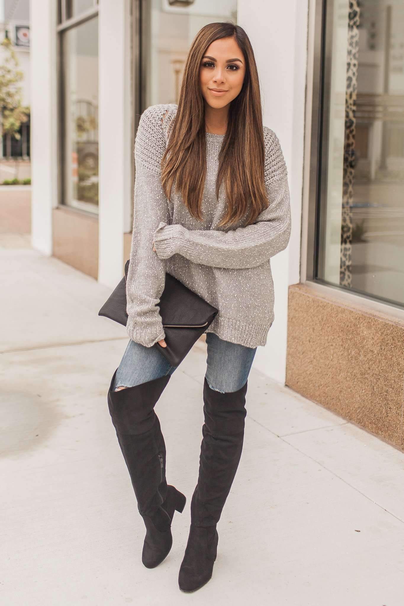 "Over The Moon" Knit Sweater