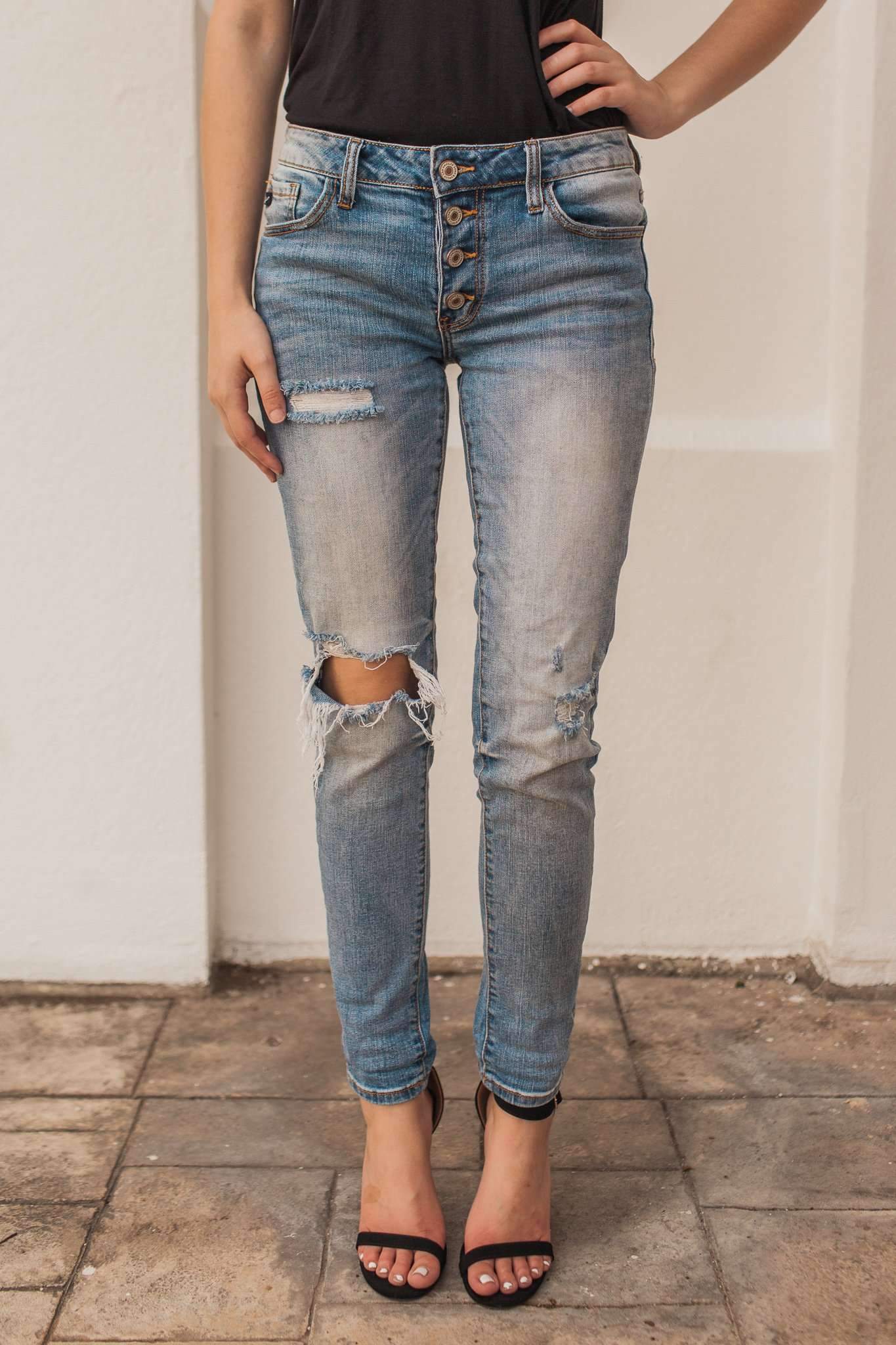 "Girl On Mission" Skinny Jeans