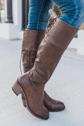 "Take A Breath" Perforated Boots