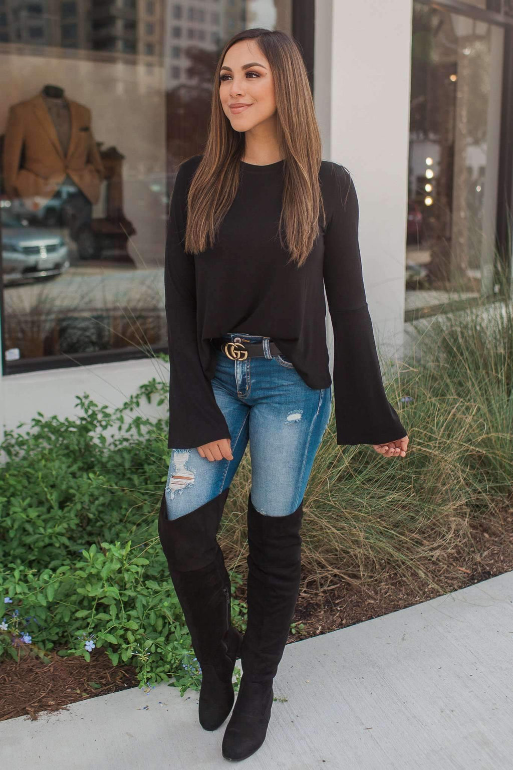 "Ring The Bell" Knit Top
