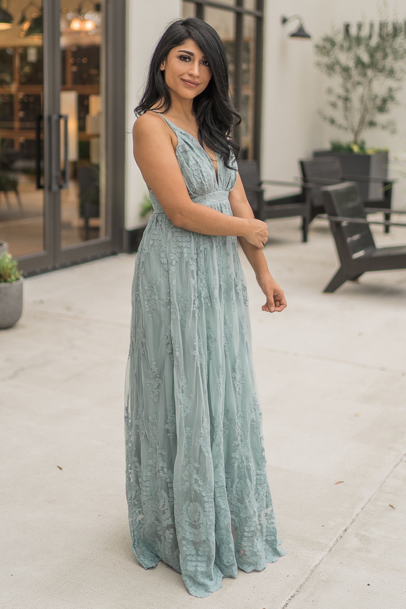 “Radius Of Radiance” Maxi Dress (Jade)