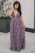 “Radius Of Radiance” Maxi Dress (Midnight)