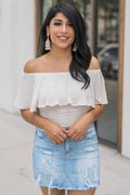 "The Perfect Piece" Ruffle Bodysuit