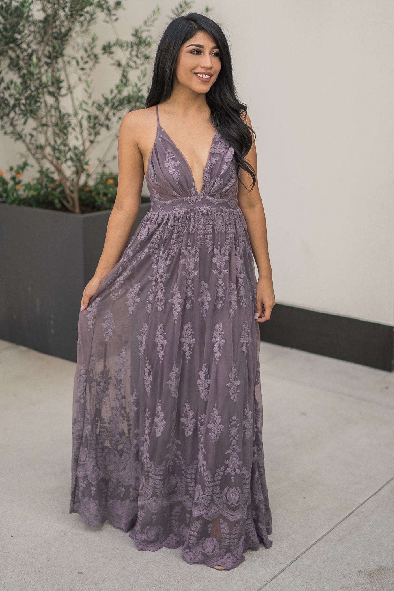 “Radius Of Radiance” Maxi Dress (Midnight)