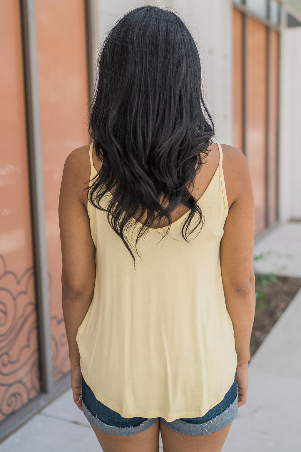 "Twist The Story" Tank Top (Banana)