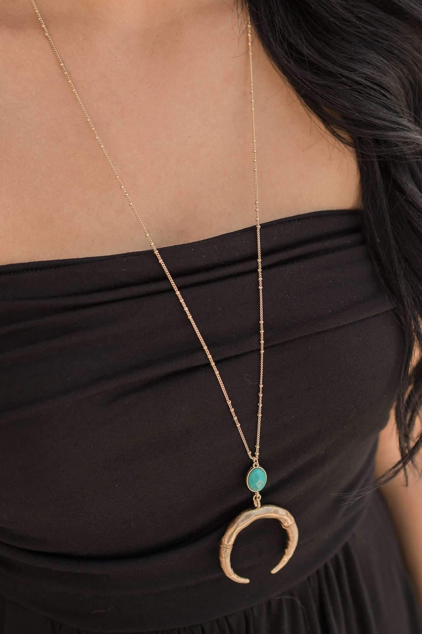 Landry Crescent Necklace