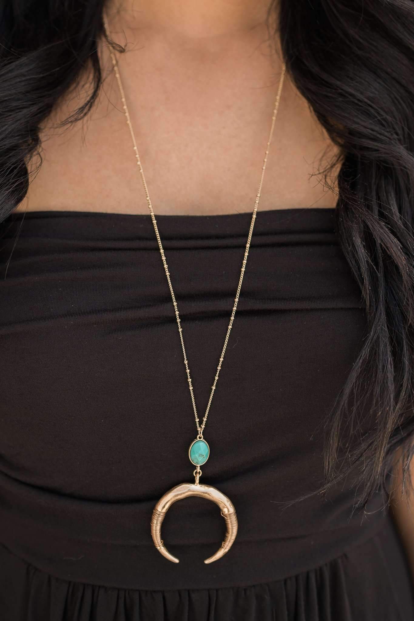Landry Crescent Necklace