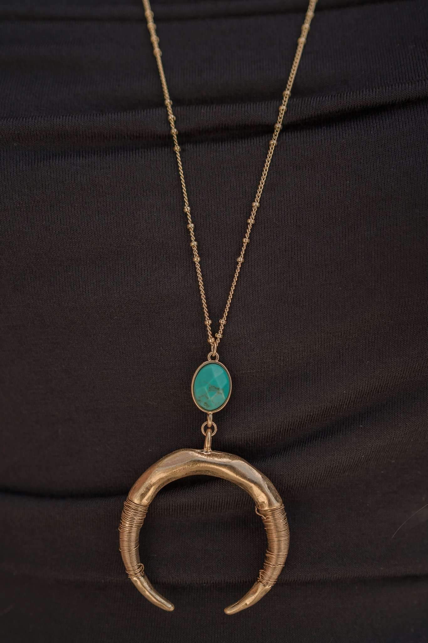 Landry Crescent Necklace