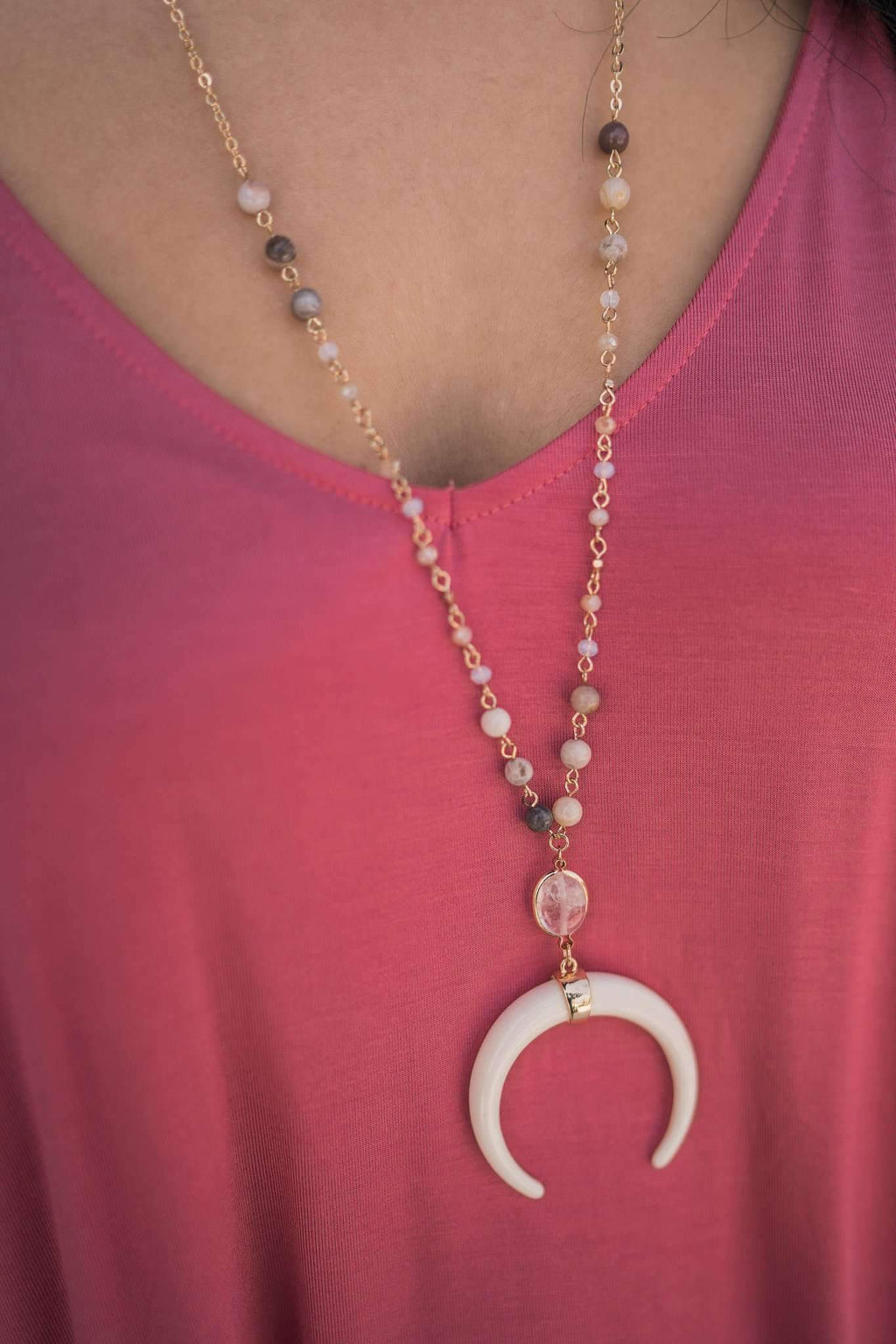Gorjana Crescent Necklace
