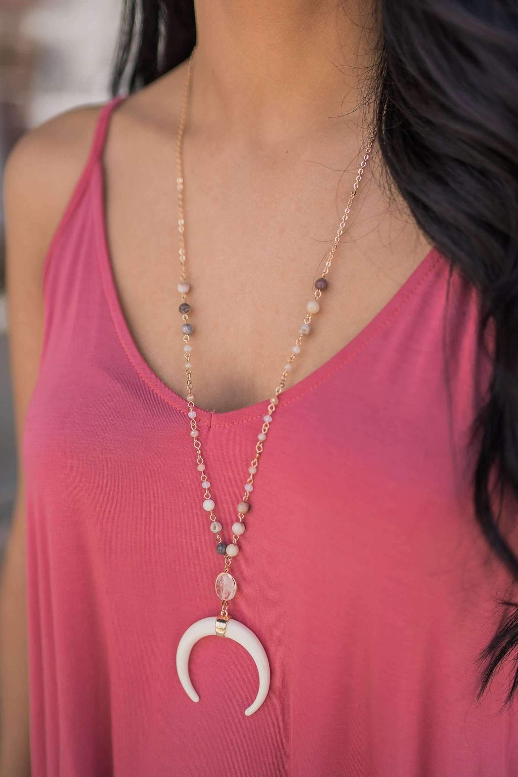 Gorjana Crescent Necklace