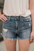 "The High Life" Denim Shorts