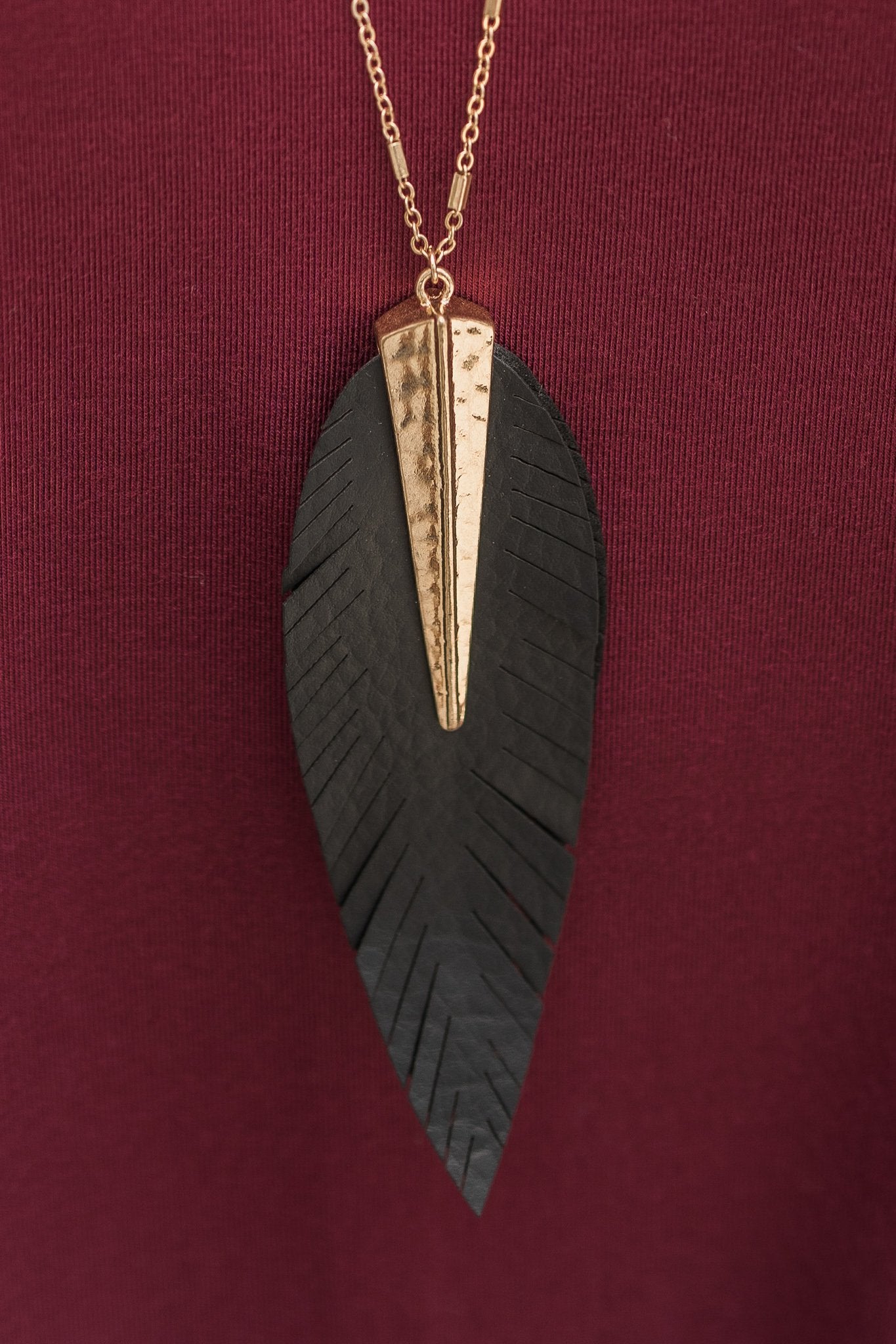 Brooklyn Feather Necklace