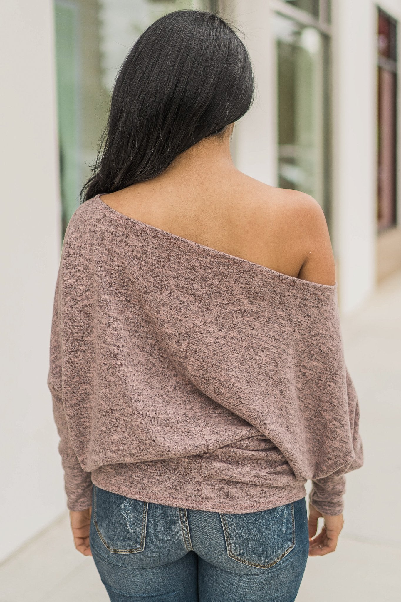 "More Than You" Dolman Top (Blush)