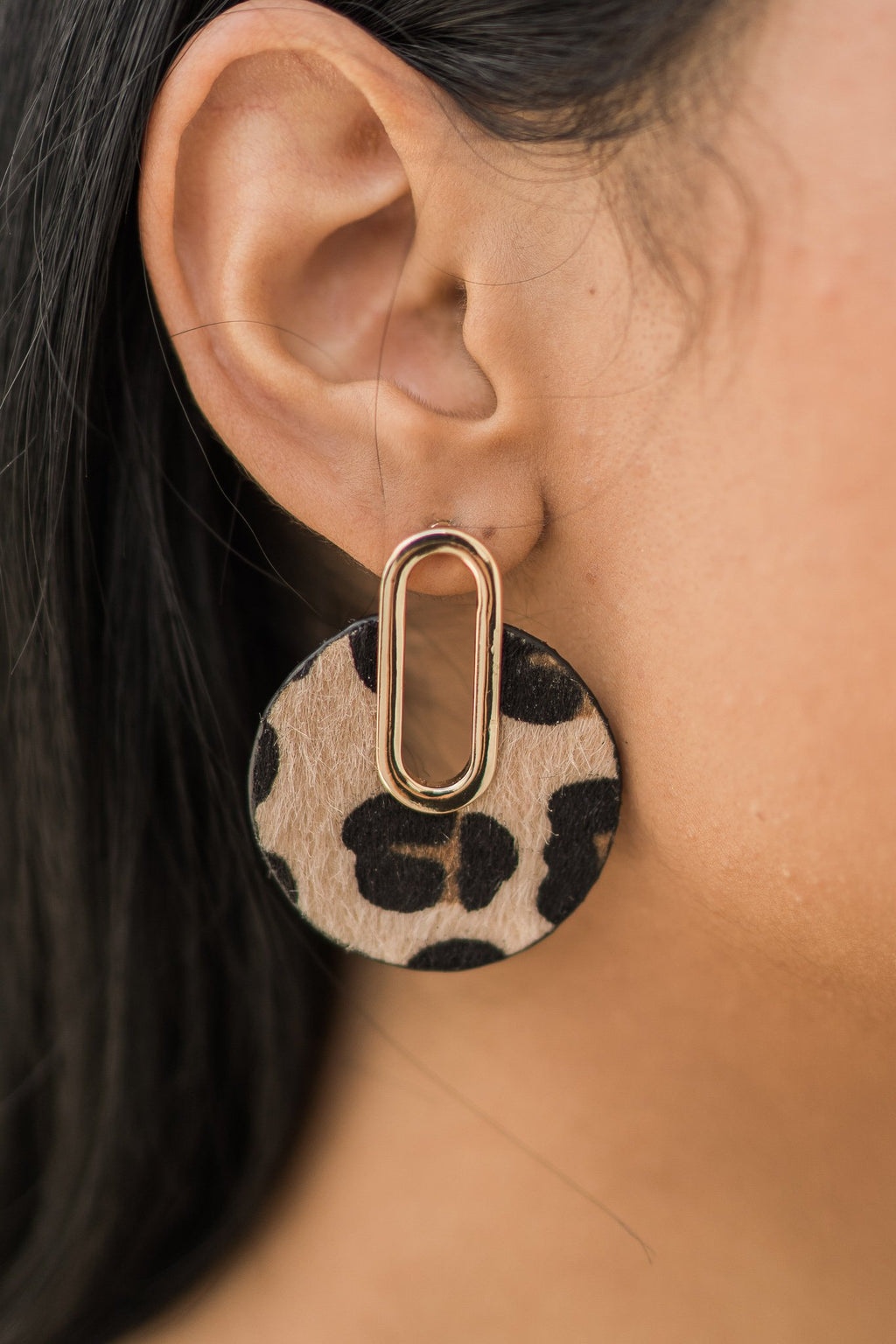 Koko Leopard Earrings