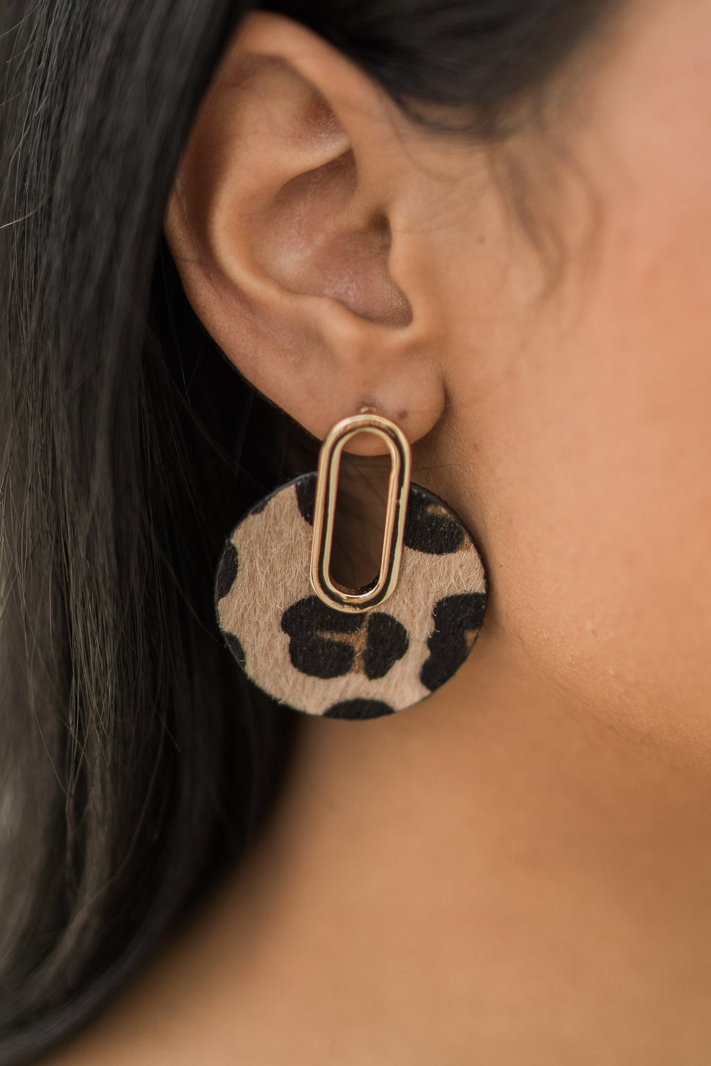 Koko Leopard Earrings