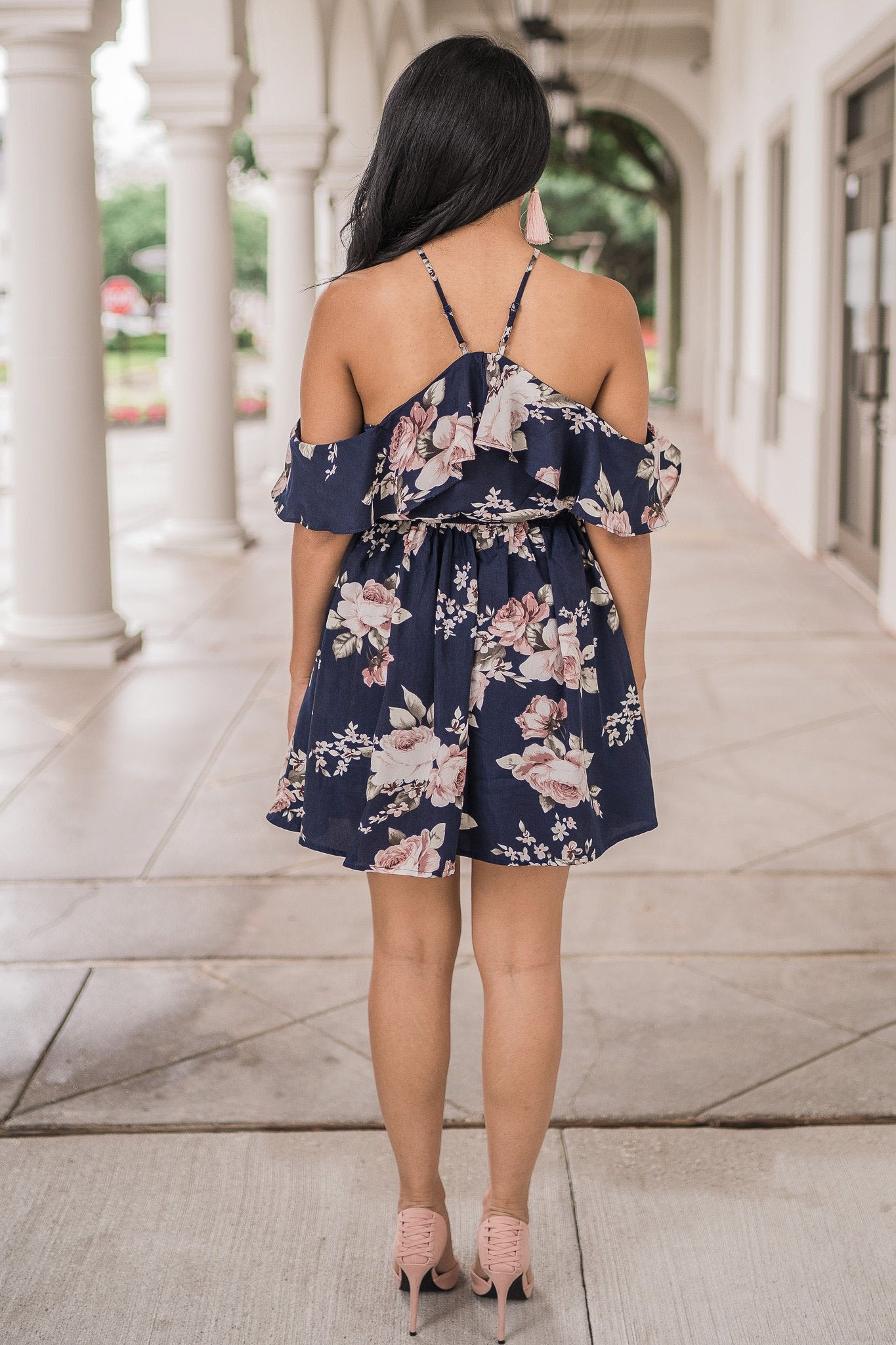 "Just In Time" Floral Dress