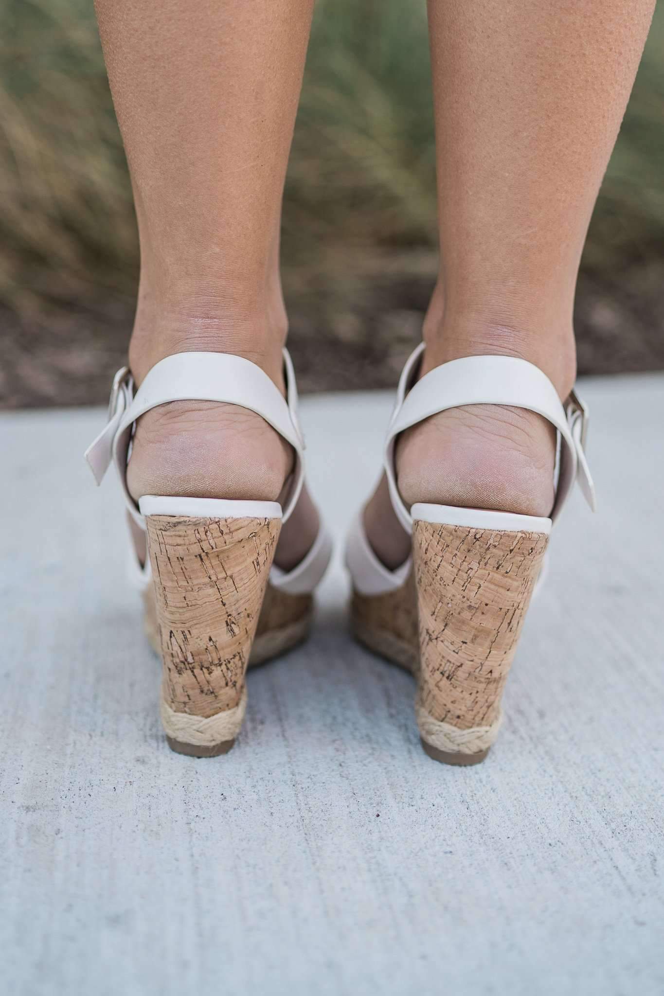 "Take Me Back" Platform Wedges