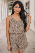 All About Drama Spotted Romper