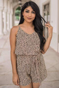 All About Drama Spotted Romper