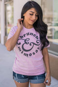 "Brunch & Mimosas" Graphic Tee