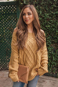 "Can't Forget You" Off Shoulder Sweater (Mustard)