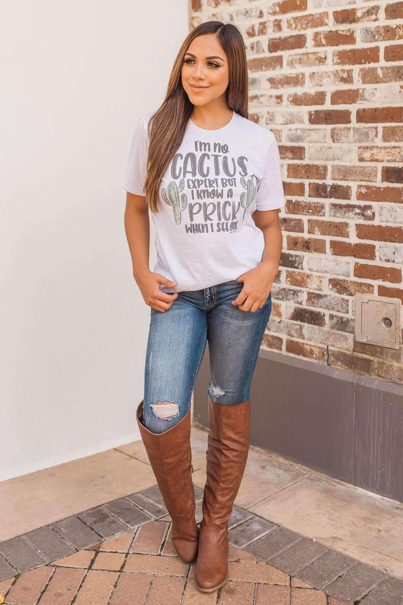 "I'm No Cactus" Graphic Tee