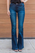 "It's A Revolution" Bootcut Jeans (Indigo Wash)