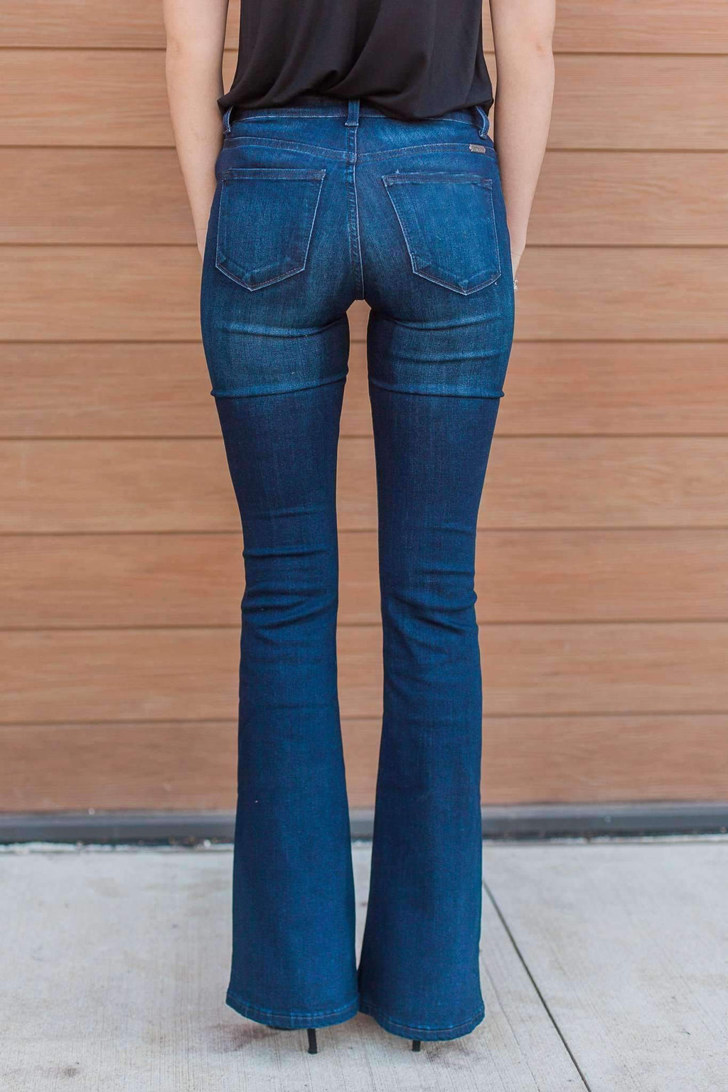 "It's A Revolution" Bootcut Jeans (Indigo Wash)