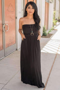 "Keep It Simple" Maxi Dress (Black)