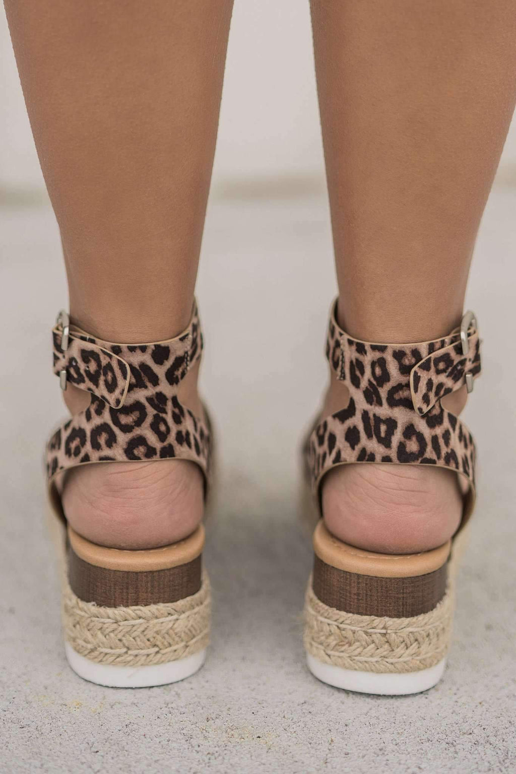 "Leopard Or Not" Flatform Sandals