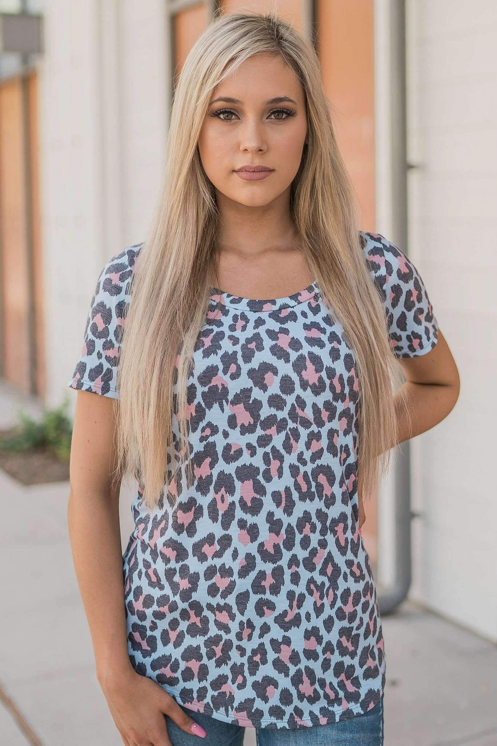 "Leopard With Sass" Knit Top