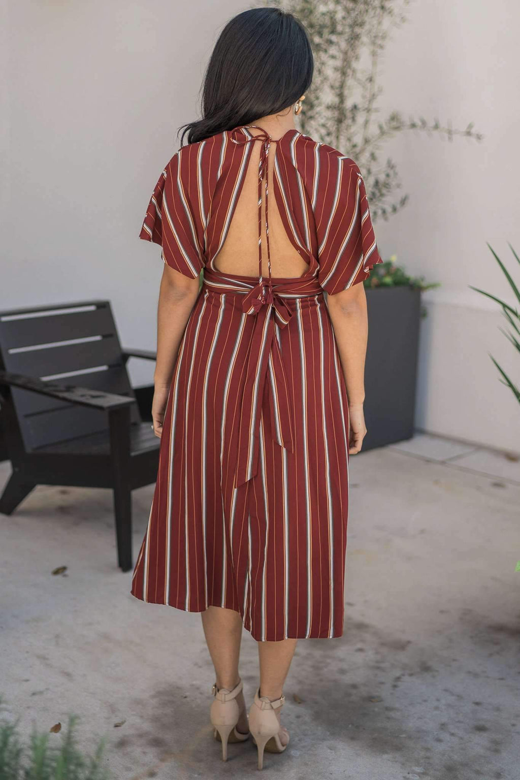 "Meeting For Brunch" Midi Dress