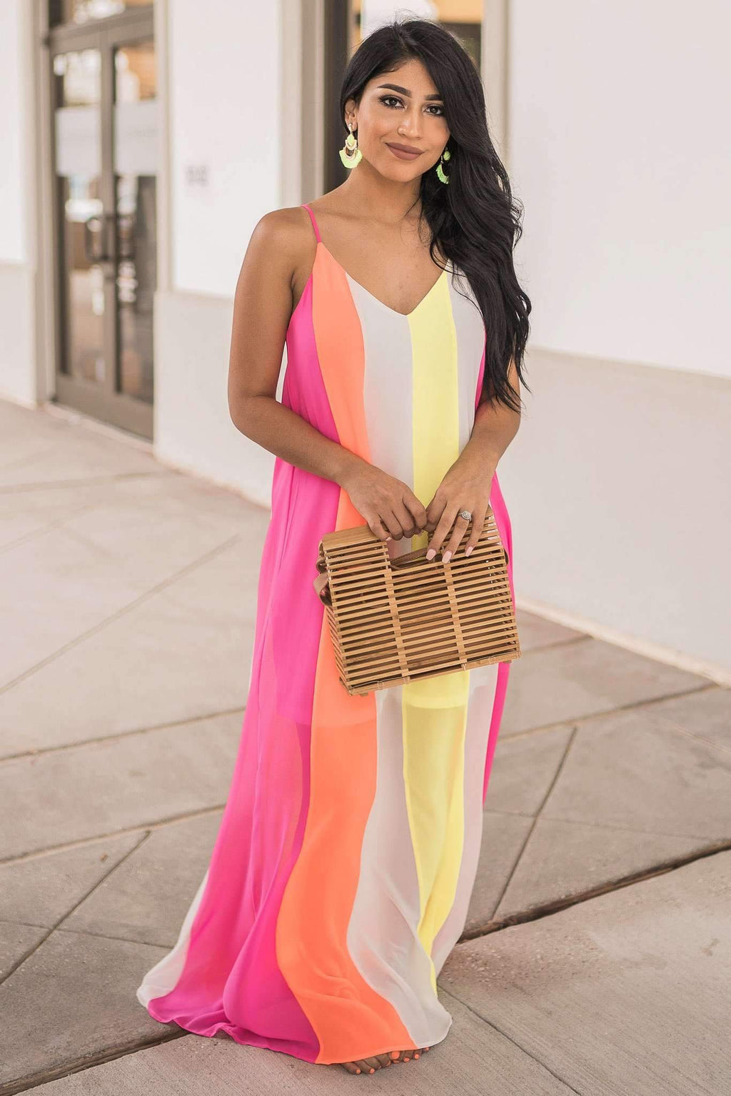 "Pina Colada Please" Maxi Dress