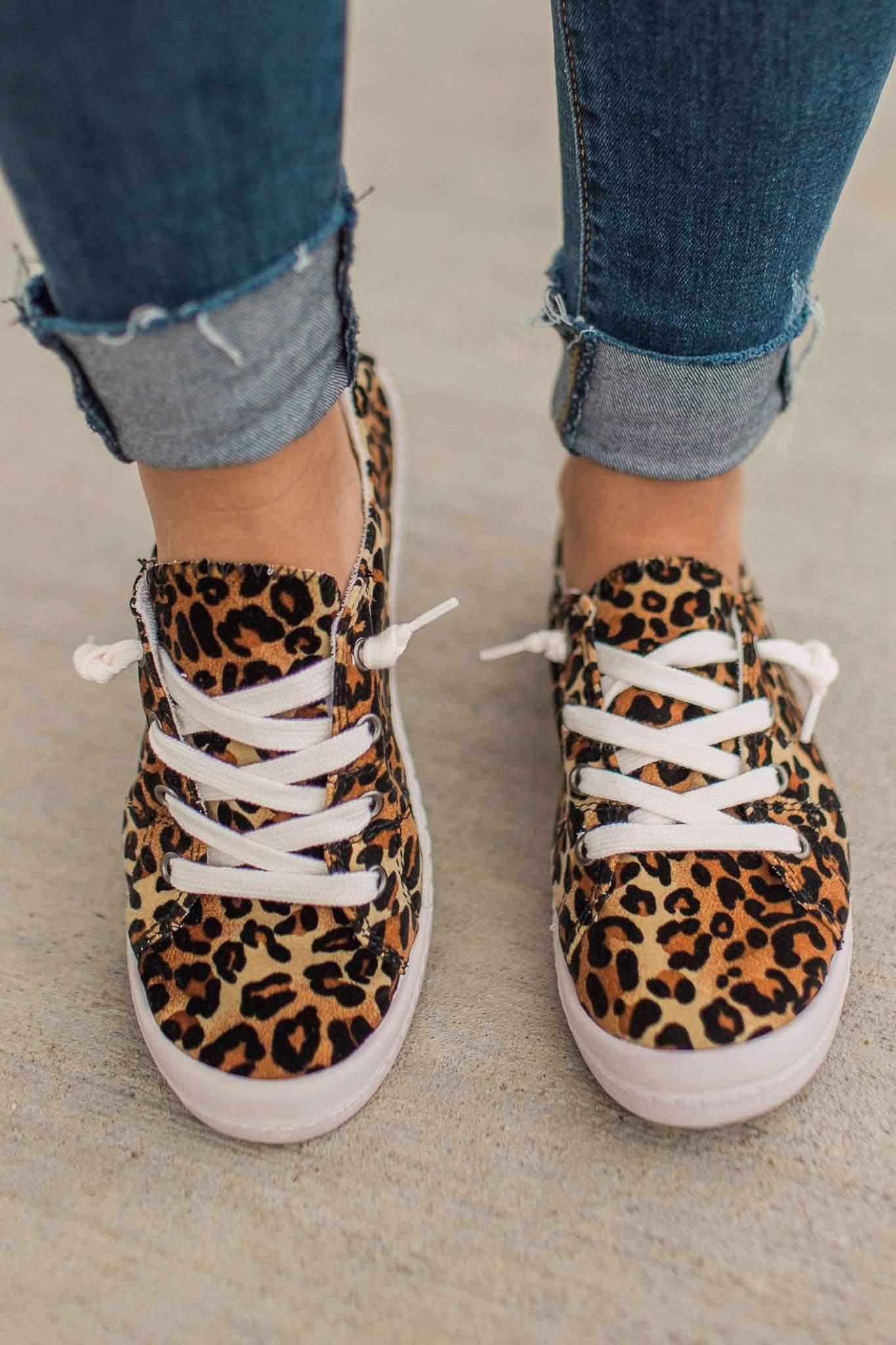 "The Cats Meow" Leopard Sneakers