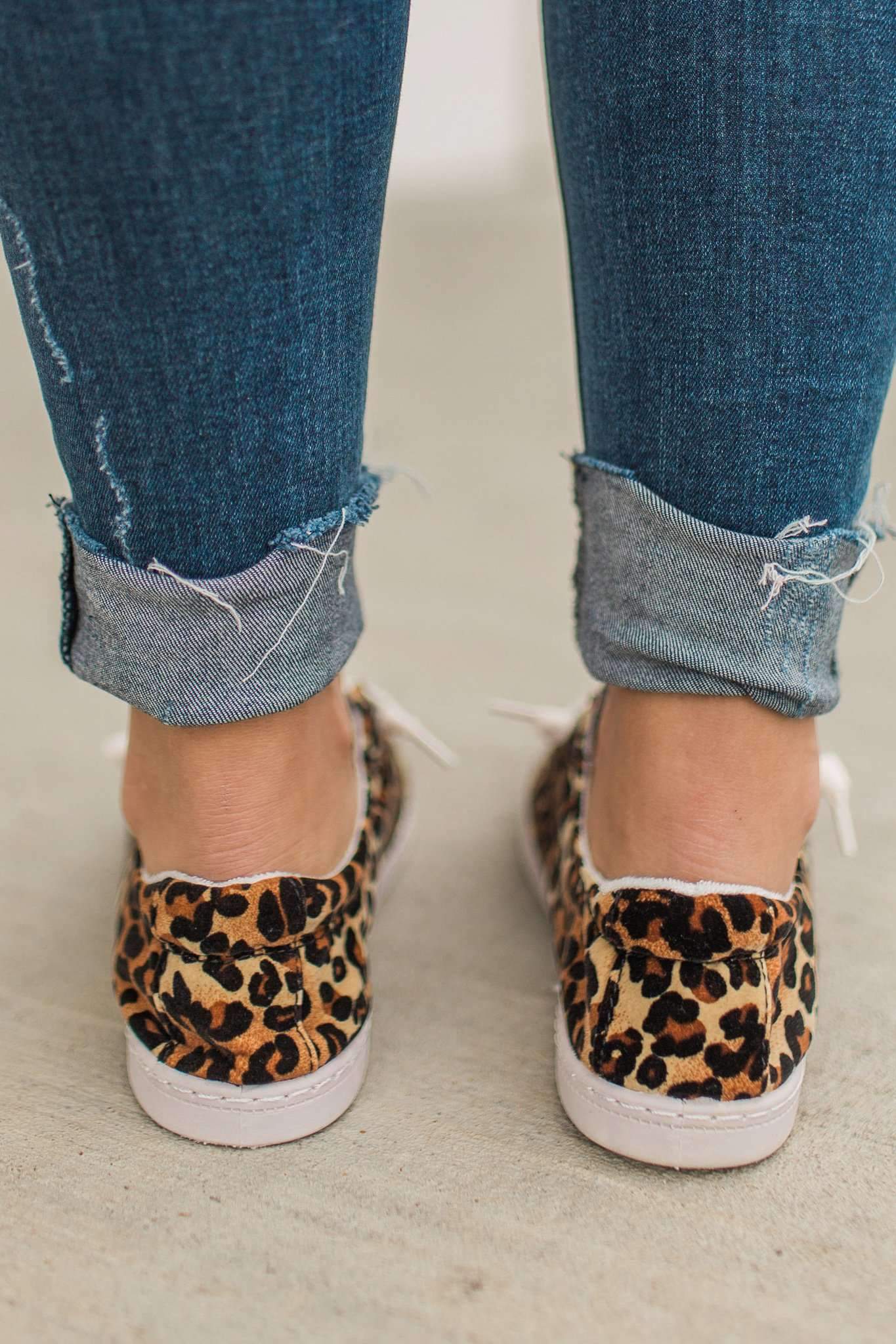"The Cats Meow" Leopard Sneakers